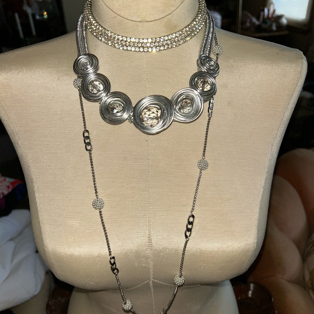 Vintage and WHBM Necklace and Choker Trio 🌷